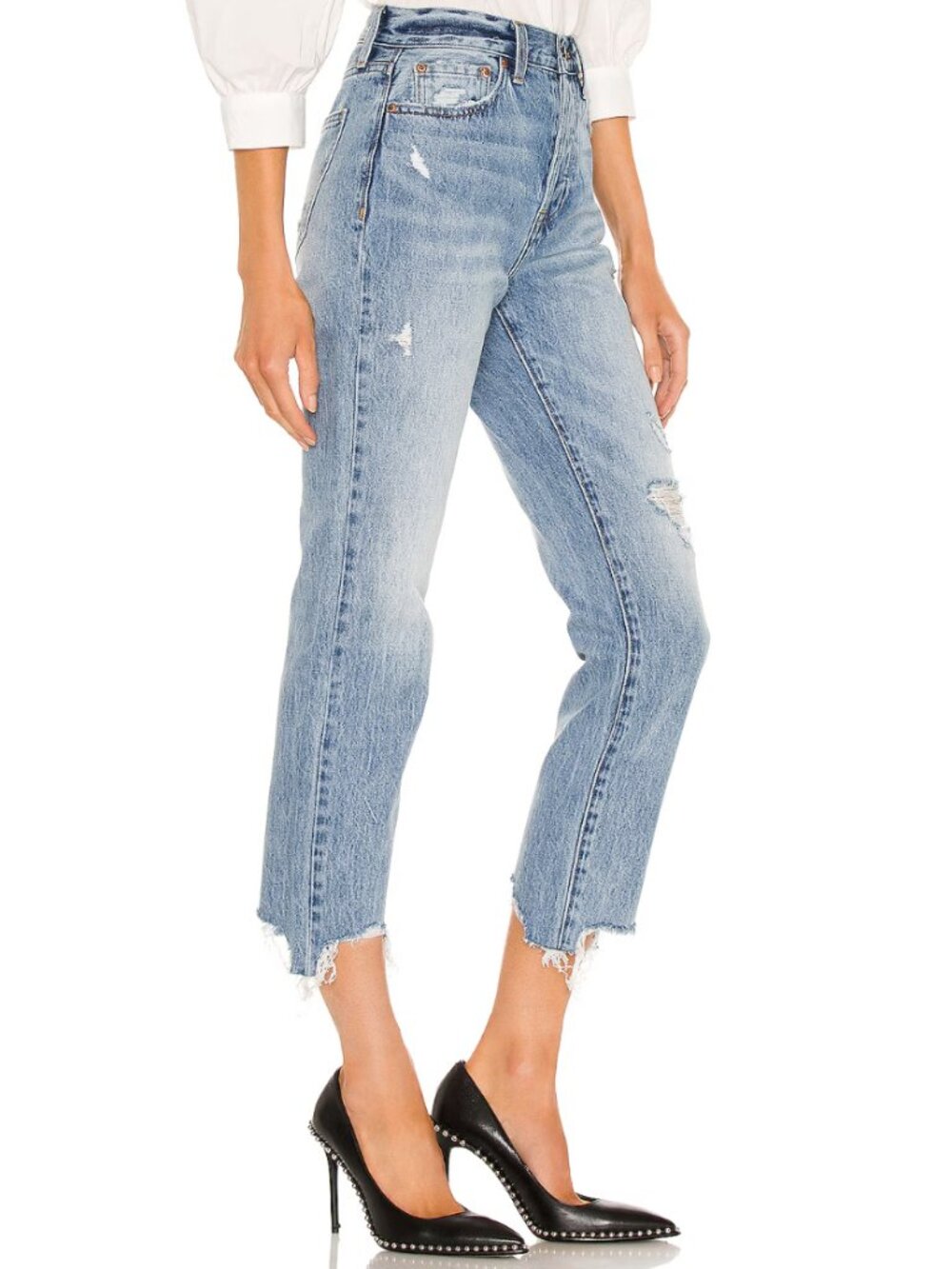 Pistola Charlie High Rise Straight Jean in Dolores Park Size 29